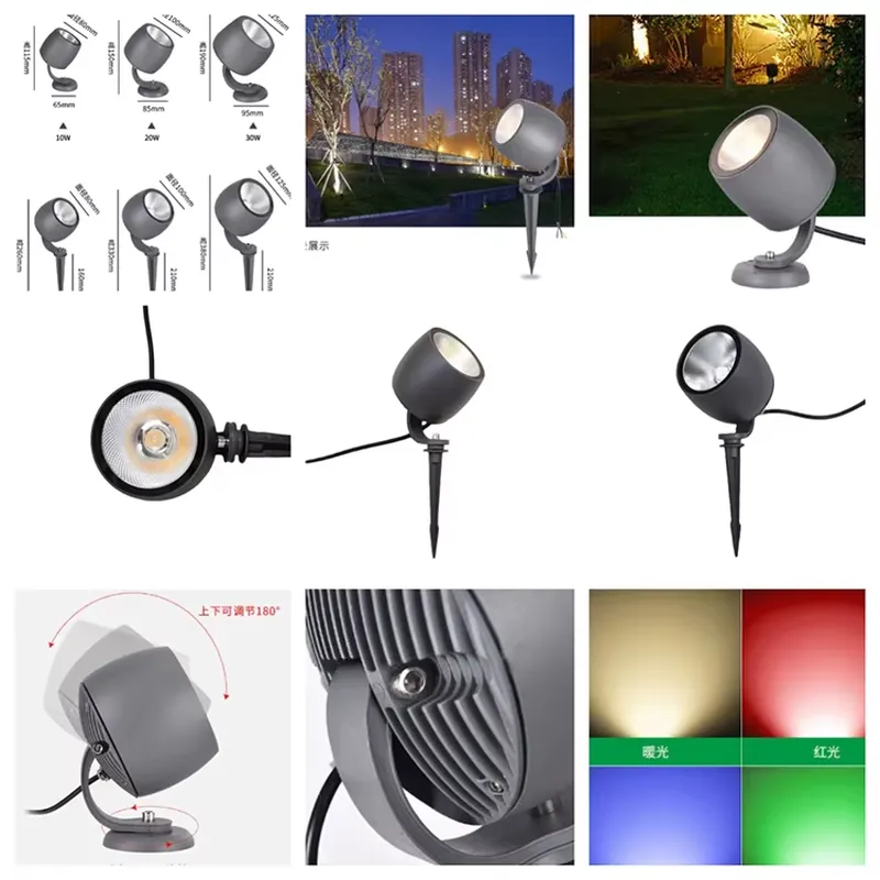 Hot Sale IP65 10W 20W 30W AC D - Outdoor Spotlight 评论和价格