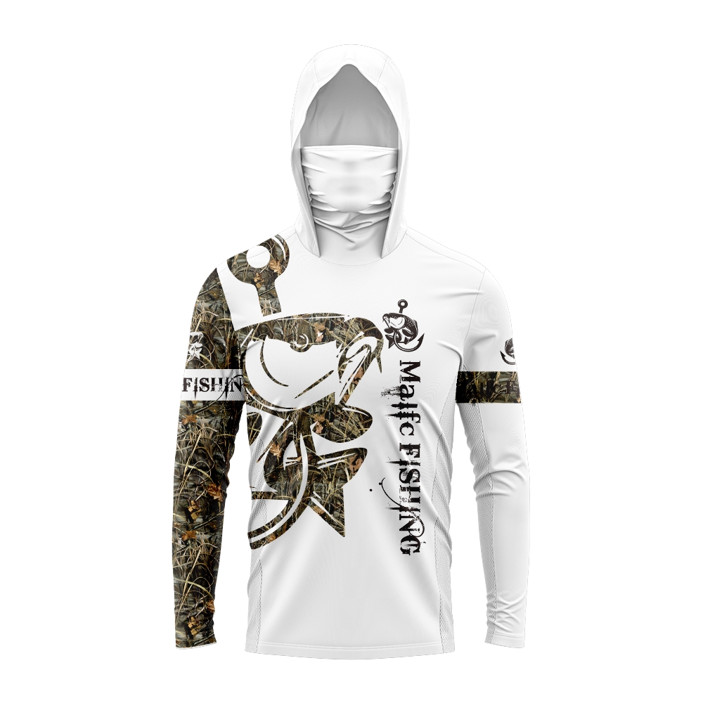 Men Bass Fish Print Fishing Ho - Outdoor Sports 评论和价格