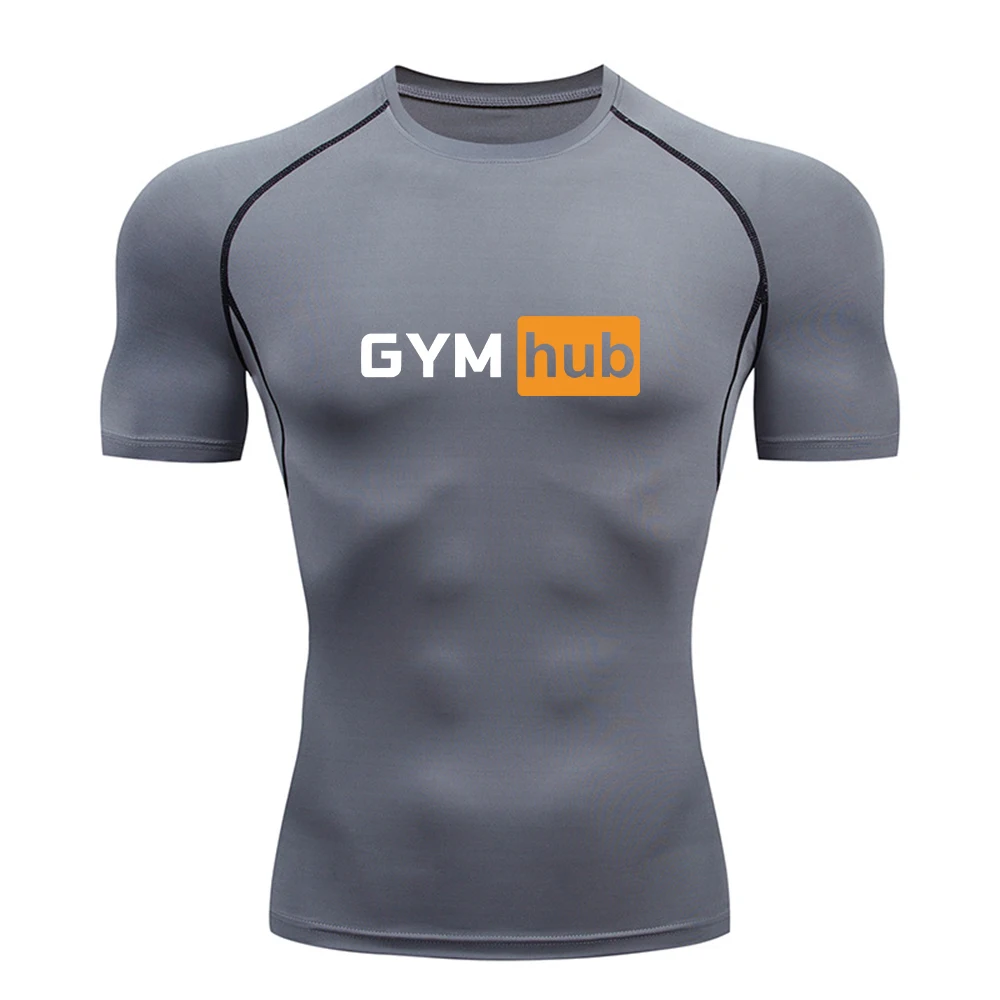 Gym Hub Printed Men's Compress - Outdoor Sport.Hub 评论和价格