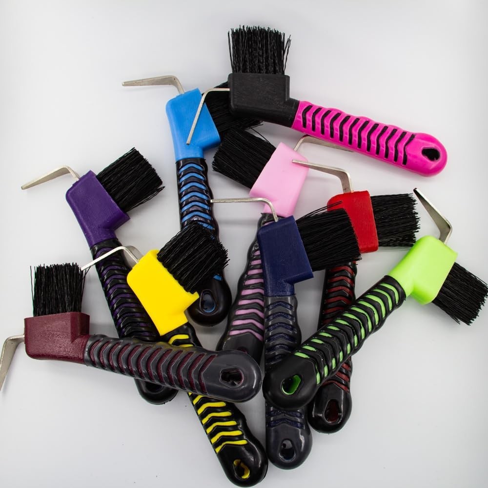 Equestrian Hoof Pick Brush Non - Grooming Kit Horse 评论和价格