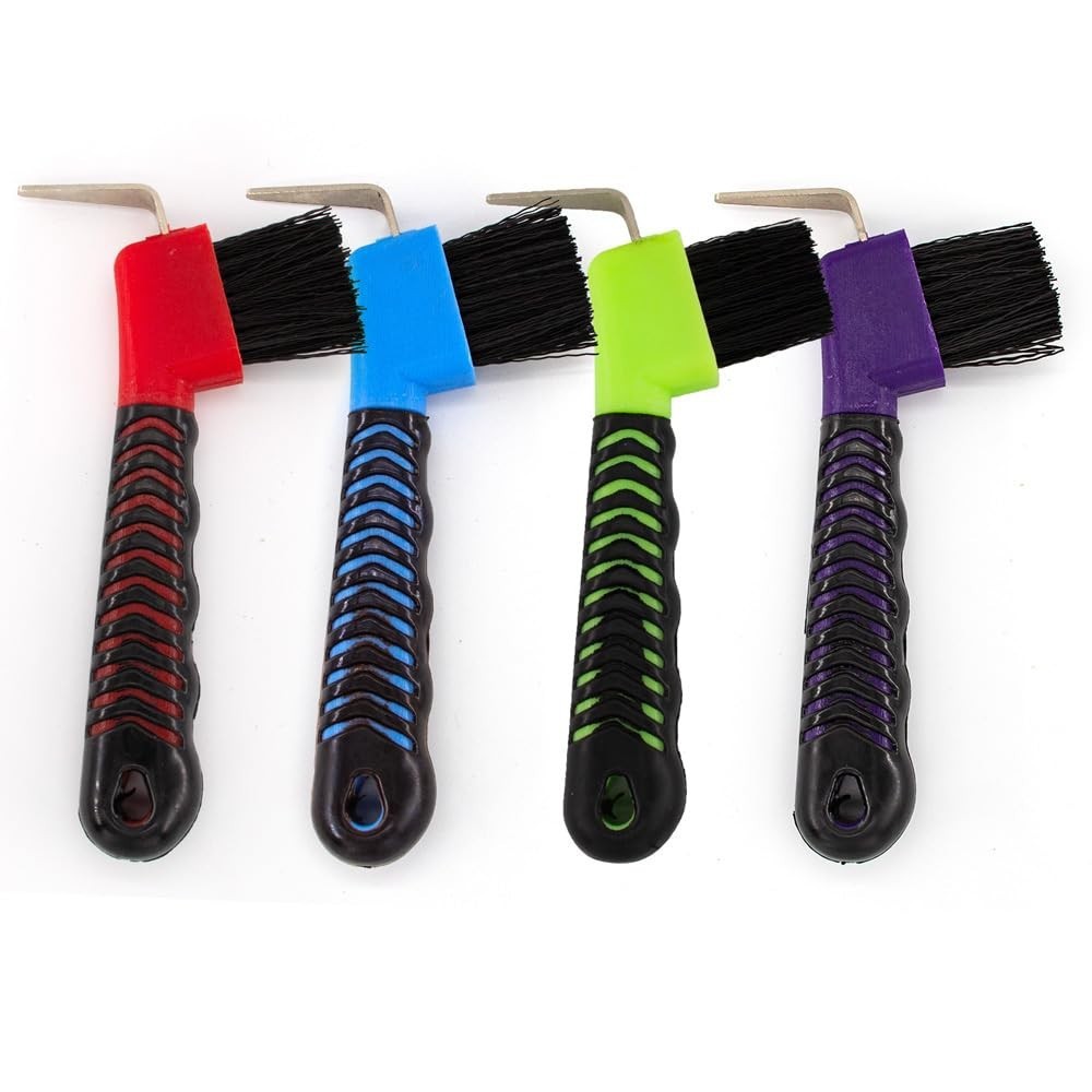 Equestrian Hoof Pick Brush Non - Grooming Kit Horse 评论和价格