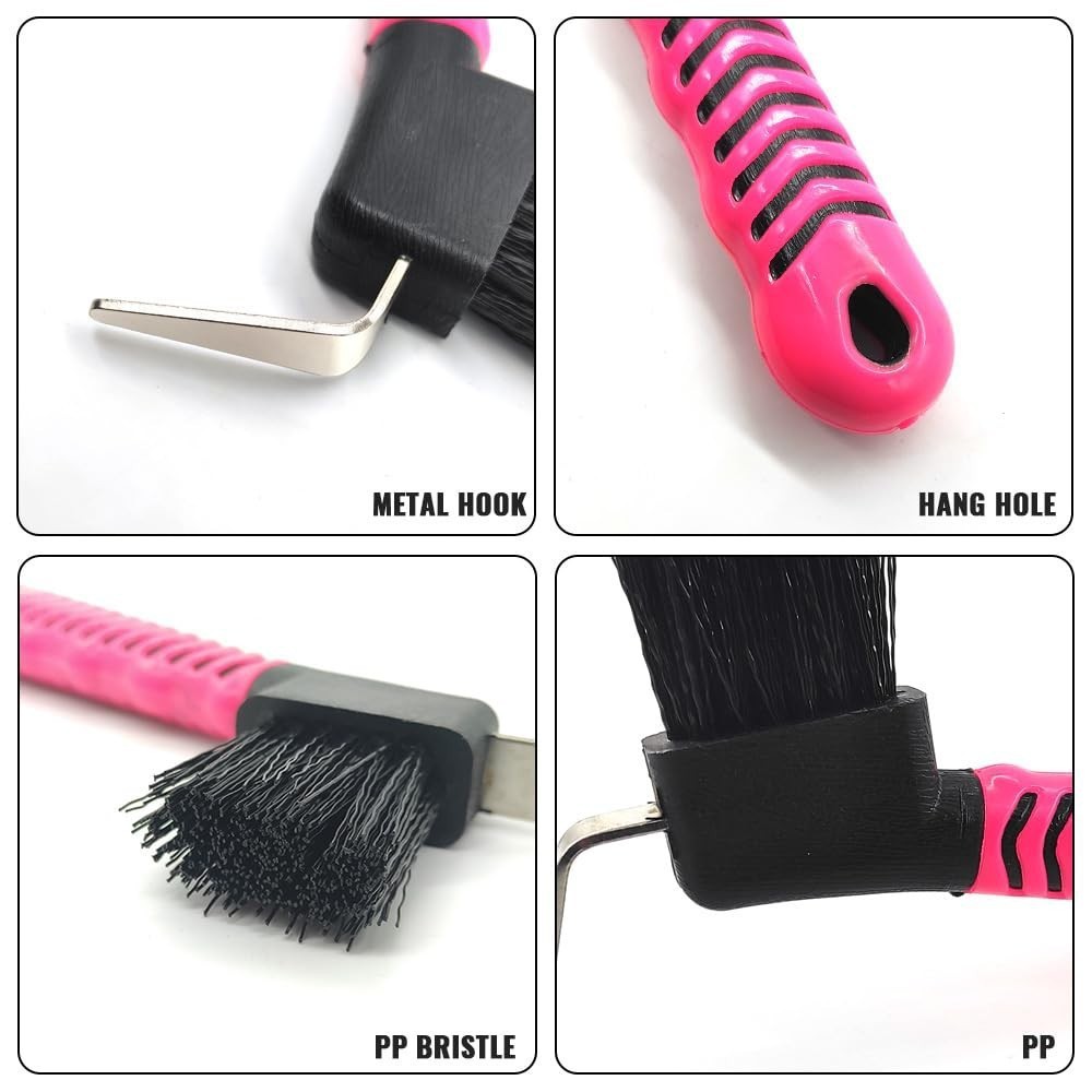 Equestrian Hoof Pick Brush Non - Grooming Kit Horse 评论和价格