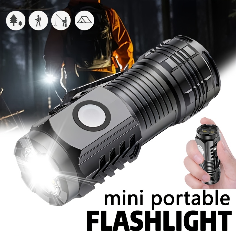 Mini 3LED Flashlight With Pen  - Outdoor Spotlight 评论和价格