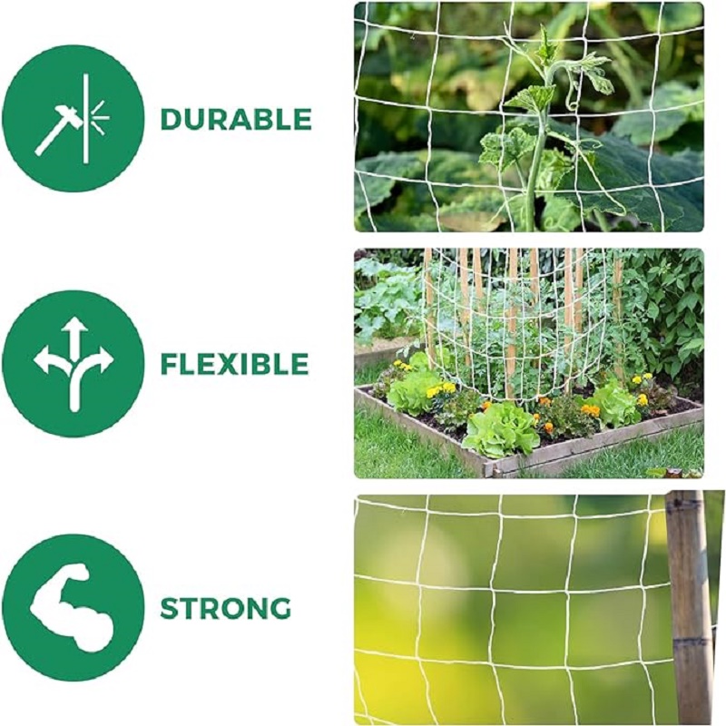 Garden Trellis Netting White A - Outdoor Sports Net 评论和价格