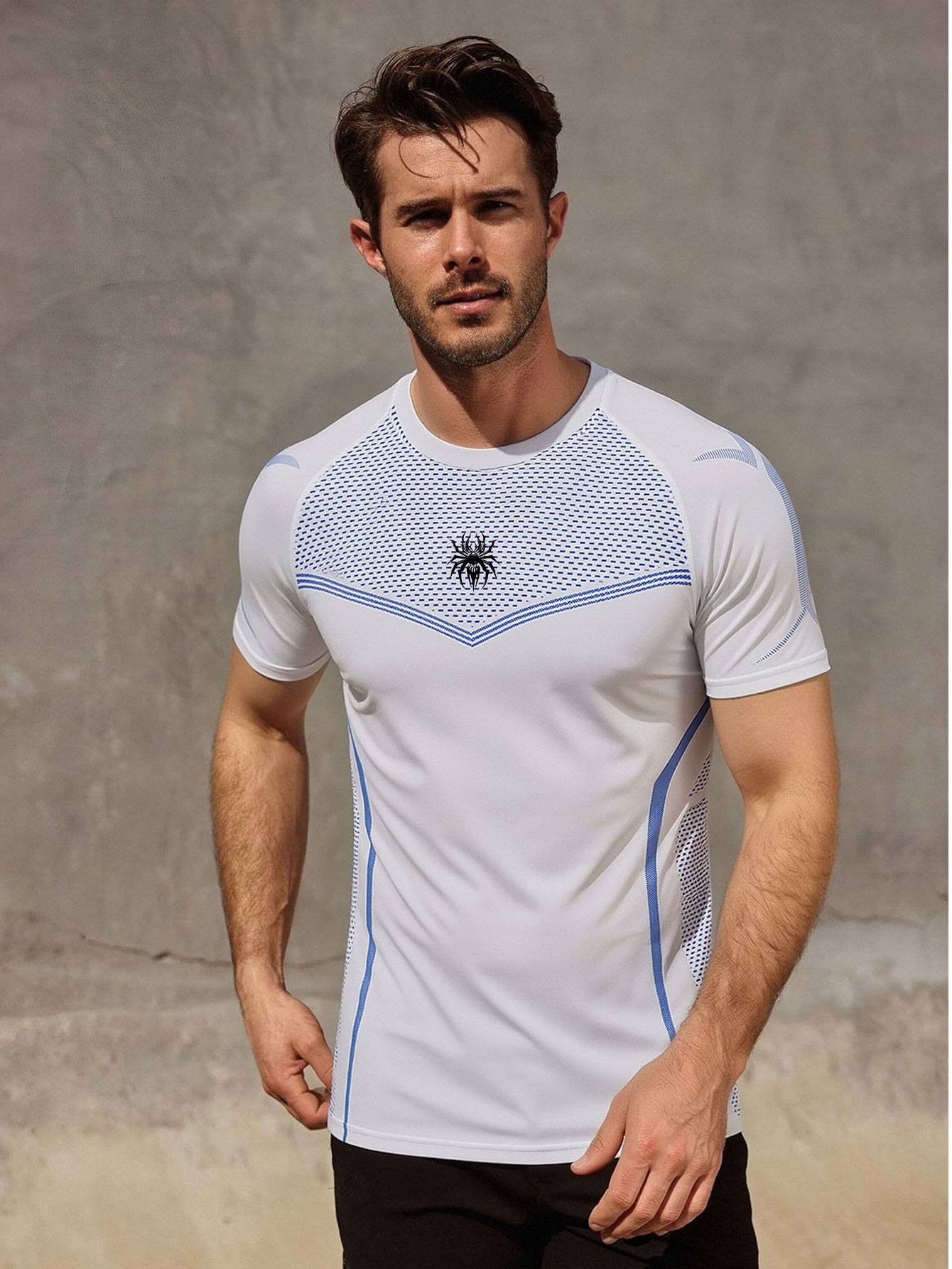 Gym Hub Printed Men's Compress - Outdoor Sport.Hub 评论和价格