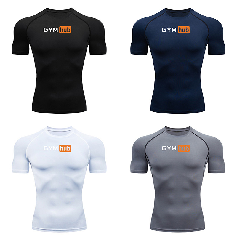 Gym Hub Printed Men's Compress - Outdoor Sport.Hub 评论和价格