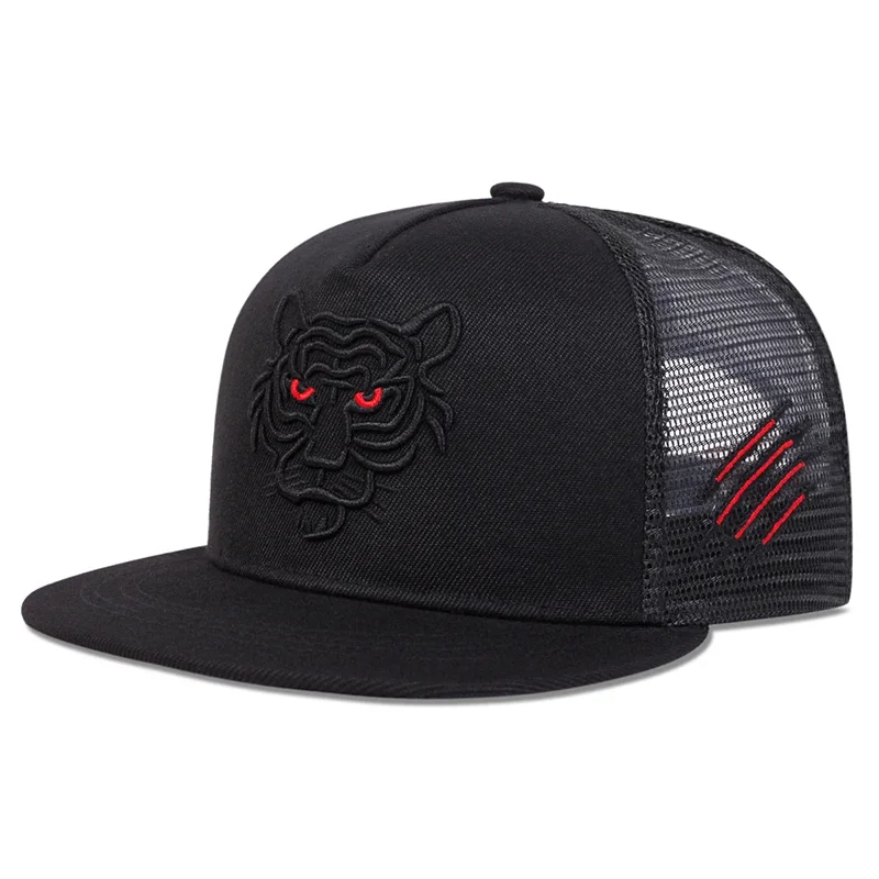 Unisex Tiger Embroidery Hip-ho - Outdoor Sports Net 评论和价格