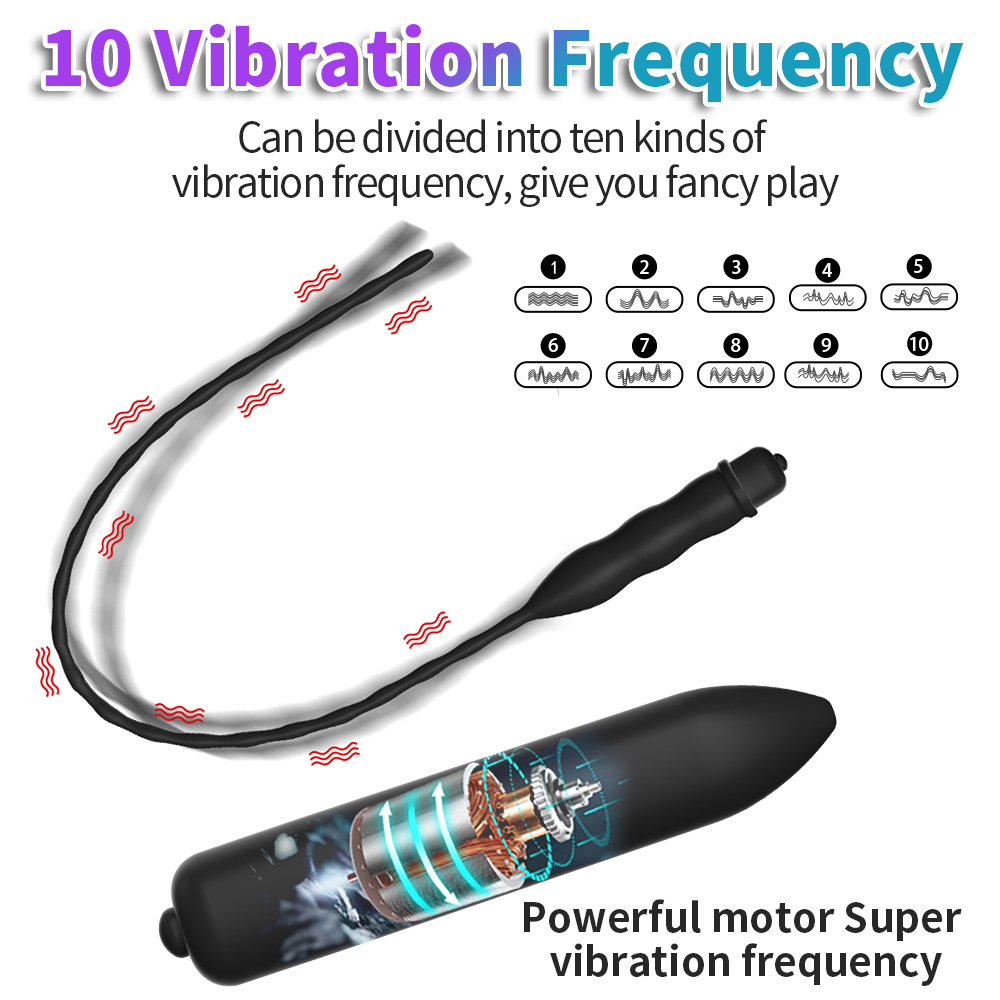 10 Frequency Urethral Vibrator - Lunge Line Horse 评论和价格