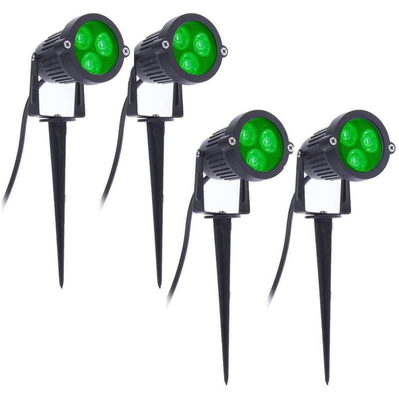 4Pcs LED Garden Lights 3W 220V - Outdoor Spotlight 评论和价格