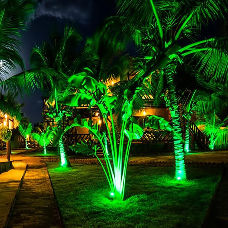 4Pcs LED Garden Lights 3W 220V - Outdoor Spotlight 评论和价格